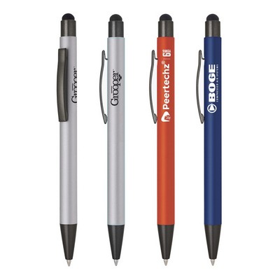 Rubber Barrel Stylus Pen
