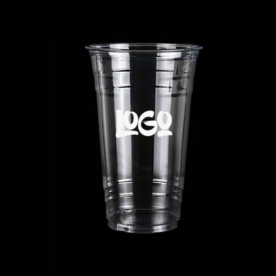 24 oz Disposable Takeout Clear PET Plastic Cup