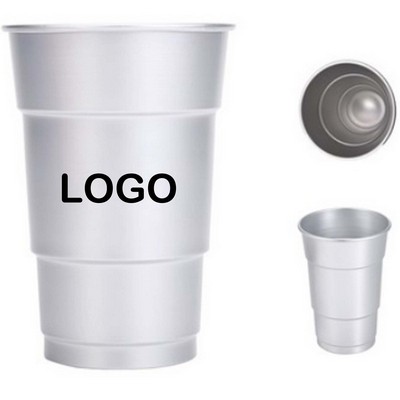 16 Oz Aluminum Stadium Party Beer Cup