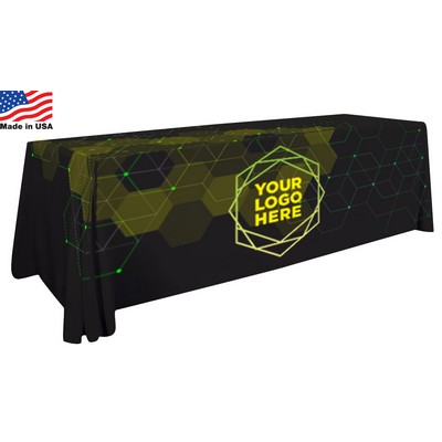 8' 4-Sided Milliken VISA Polyester Display Cloth (Dye Sublimation Print)