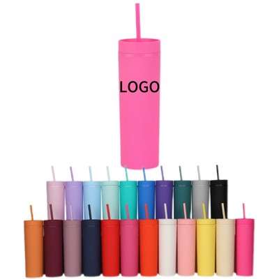 16 Oz Double-Wall Plastic Cup