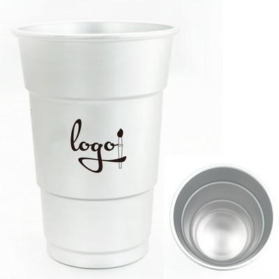 100 - EcoElite 16oz Aluminum Party Cup
