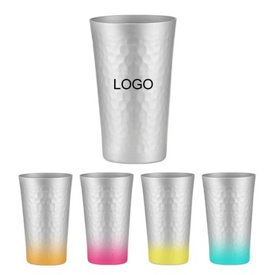 15 Oz. Aluminum Cold Color Changing Cup