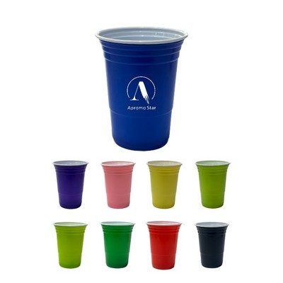 16 oz Reusable Plastic Party Cup