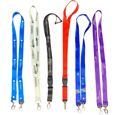 3/4" Dye Sublimation Lanyard
