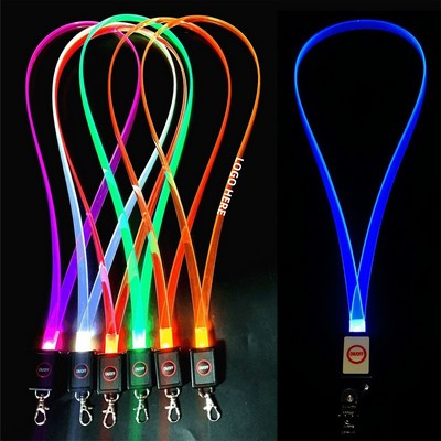 Flashing LED Event Lanyards
