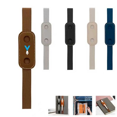 Elastic Pu Leather Pen Holders