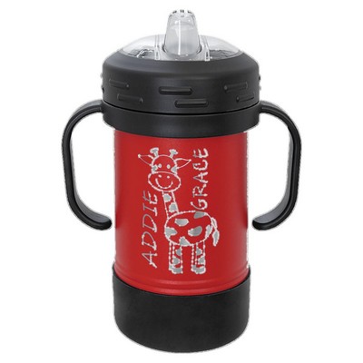Polar Camel 10 oz. Red Sippy Cup