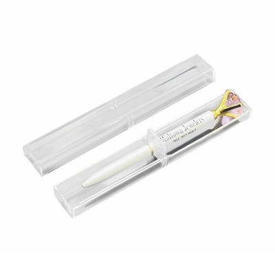 Single Pen Set Clear Box with Diamond-III Pen