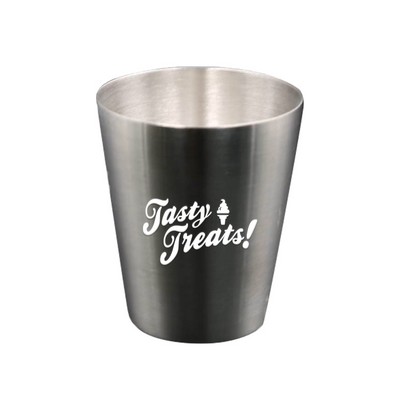 13.5oz Wide-Rimmed Steel Coffee Cup